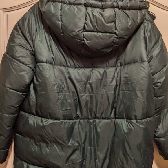 Gap puffer coat green sz small - Picture 4 of 6
